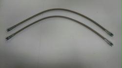 18" Stainless Steel Flex Brake Lines (3 Each)