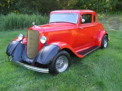 1934 Plymouth Cars with Original  IFS -3" Drop Spindles.