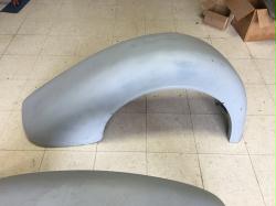 1936-38 Dodge 1/2 ton Pickup Truck RH Rear Fender 2" wider then stock