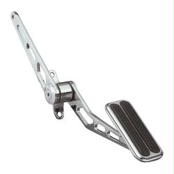 GAS PEDAL,CHROMED STEEL